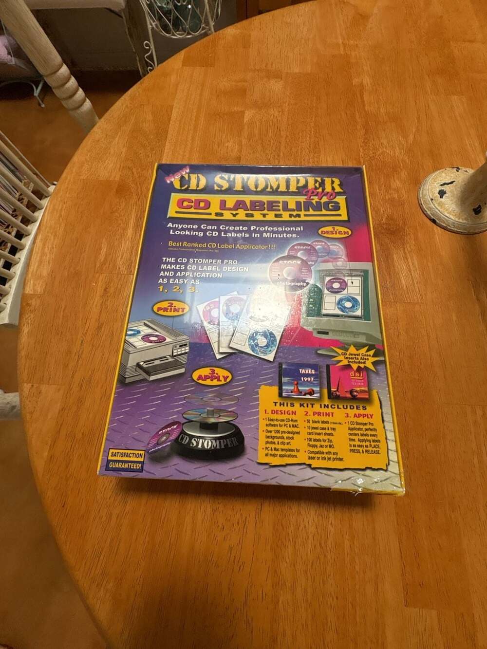 CD Stomper Pro CD Labeling System Kit for PC & Mac